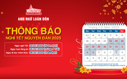 lịch nghỉ Tết 2025