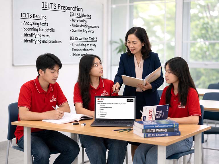 Đảm bảo KET PET FCE IELTS